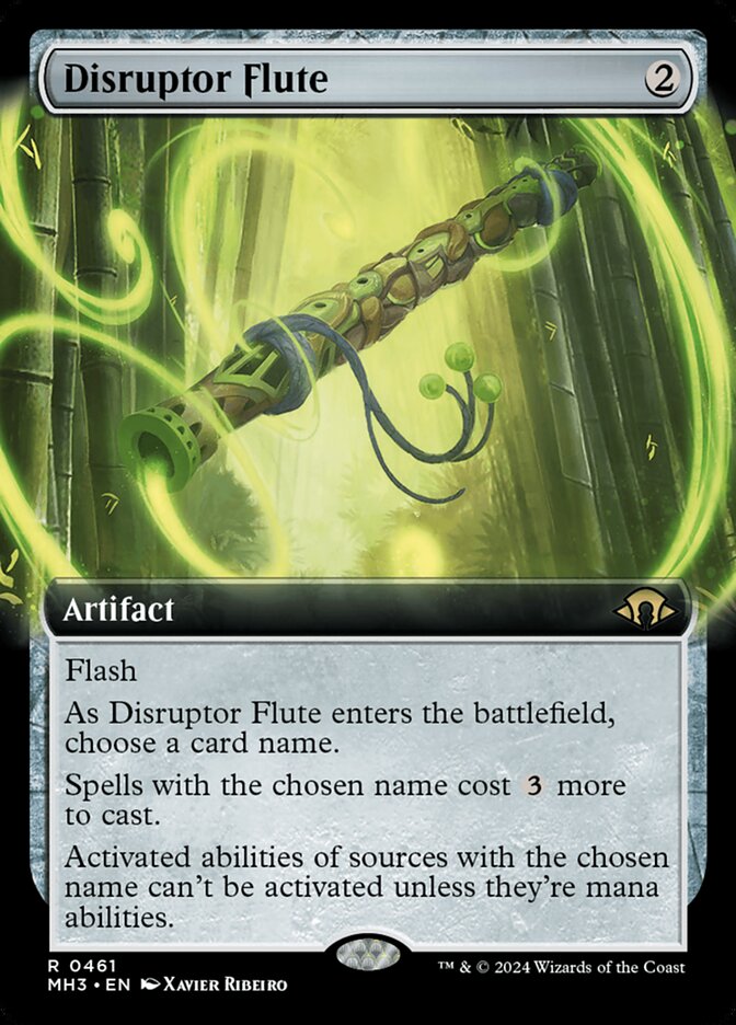Disruptor Flute - [Foil, Extended Art] Modern Horizons 3 (MH3)