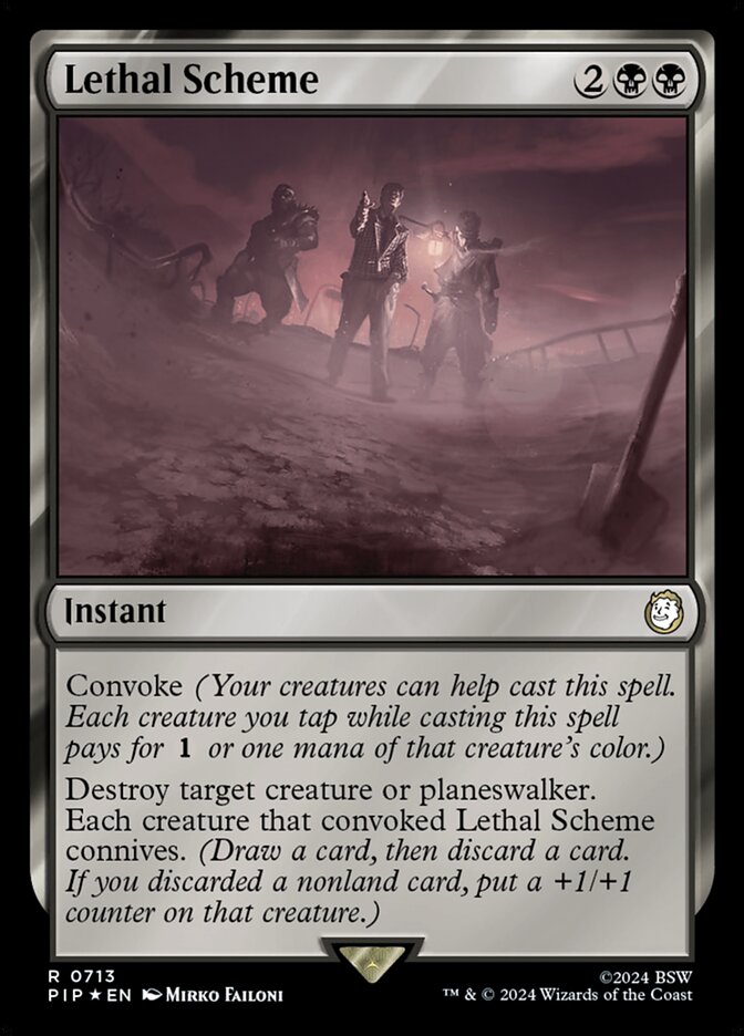 Lethal Scheme - [Surge Foil] Fallout (PIP)