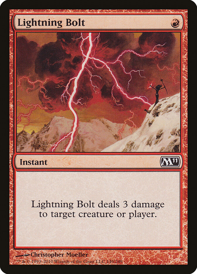 Lightning Bolt (149) - Magic 2011 (M11)