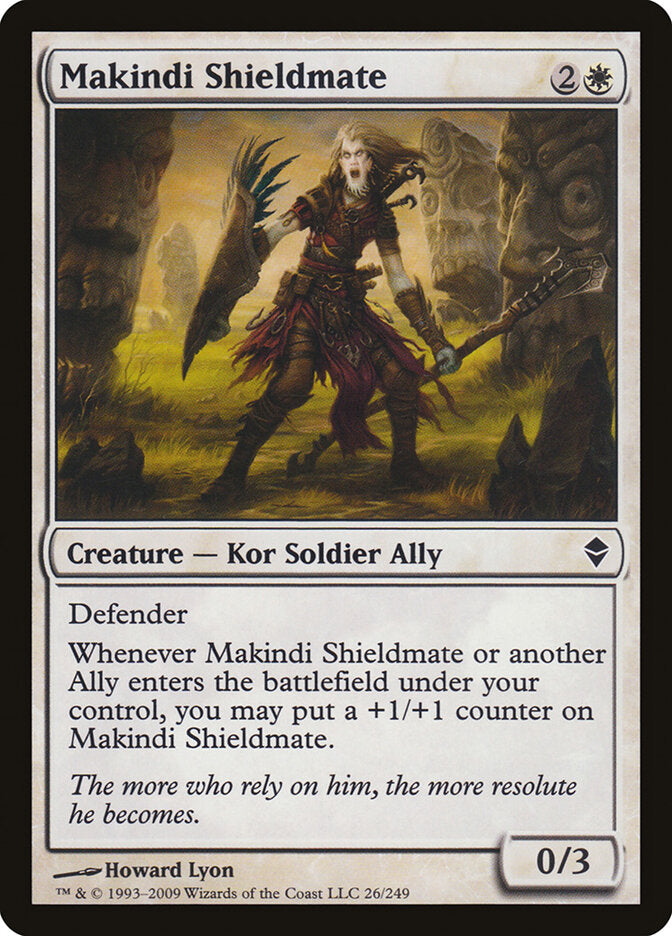 Makindi Shieldmate (26) - Zendikar (ZEN)