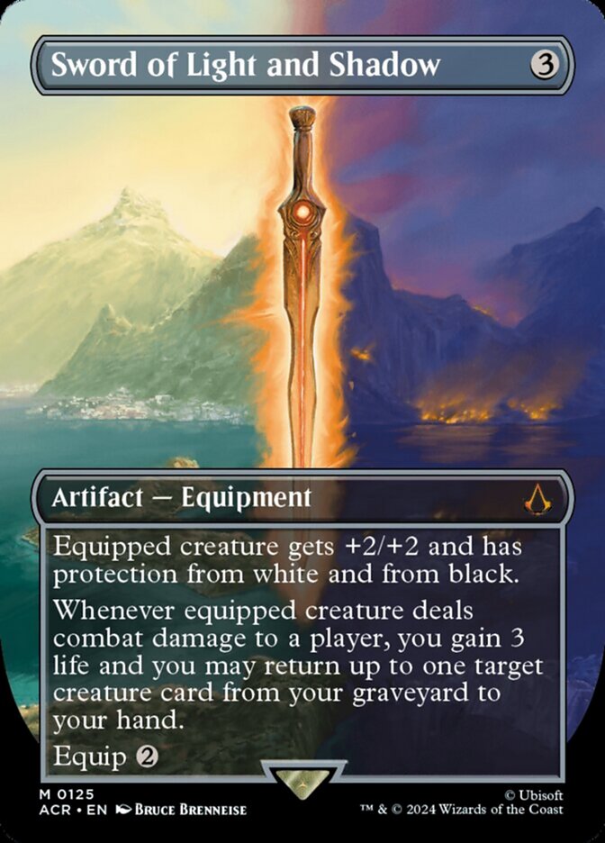 Sword of Light and Shadow - [Foil, Borderless] Assassin's Creed (ACR)