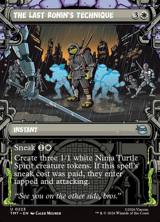 The Last Ronin's Technique (223) - Teenage Mutant Ninja Turtles (TMT)