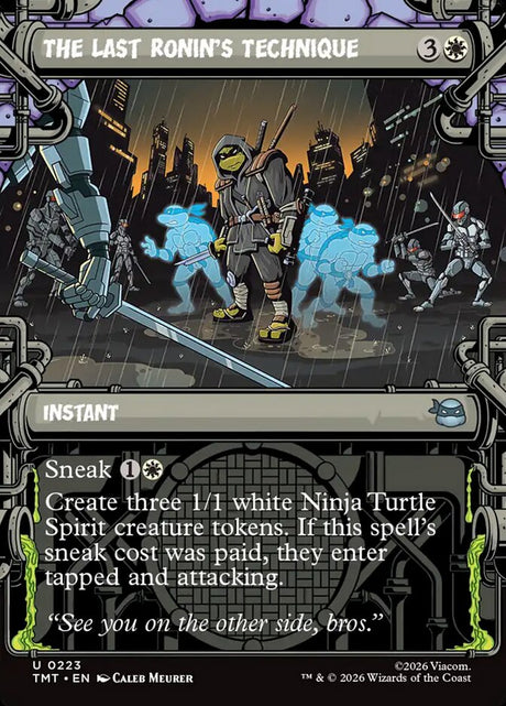 The Last Ronin's Technique (223) - Teenage Mutant Ninja Turtles (TMT)