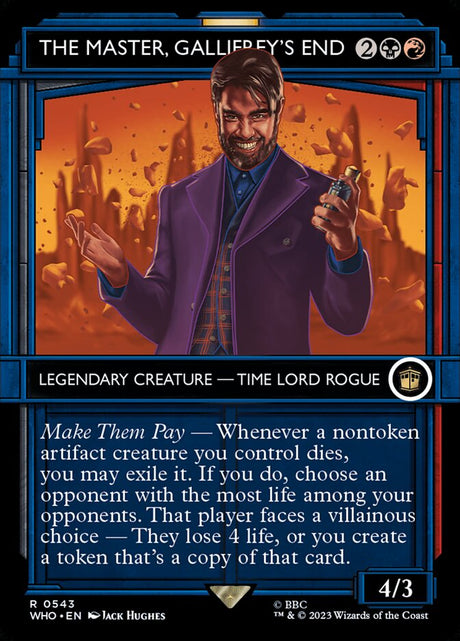 The Master, Gallifrey's End (543) - Doctor Who (WHO)