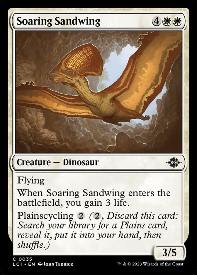 Soaring Sandwing (35) - The Lost Caverns of Ixalan (LCI)