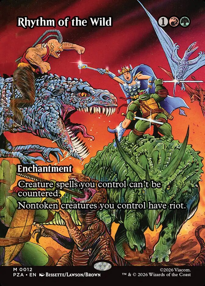 Rhythm of the Wild (12) - Teenage Mutant Ninja Turtles Source Material (PZA)