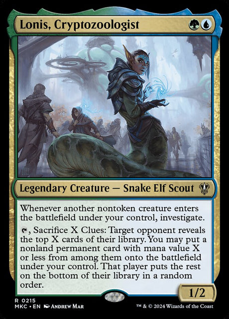 Lonis, Cryptozoologist (215) - Murders at Karlov Manor Commander (MKC)