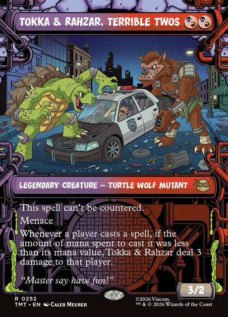 Tokka & Rahzar, Terrible Twos (252) - Teenage Mutant Ninja Turtles (TMT)