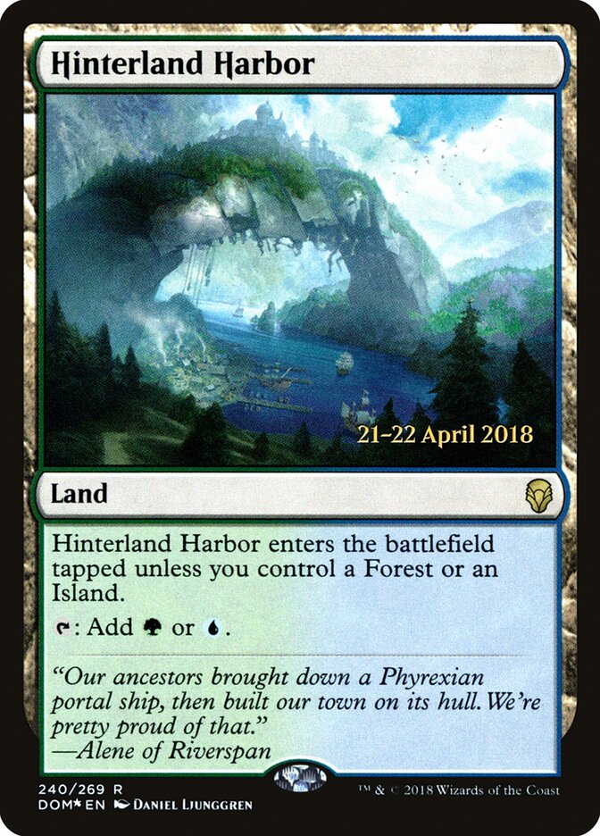 Hinterland Harbor (240s) - Dominaria Promos (PDOM)