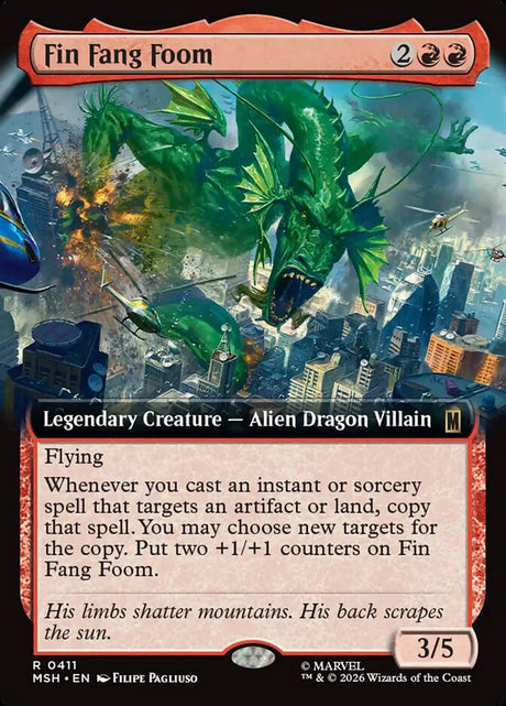 Fin Fang Foom (411) - Marvel Super Heroes (MSH)