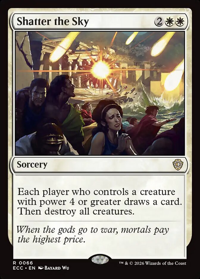 Shatter the Sky (66) - Lorwyn Eclipsed Commander (ECC)