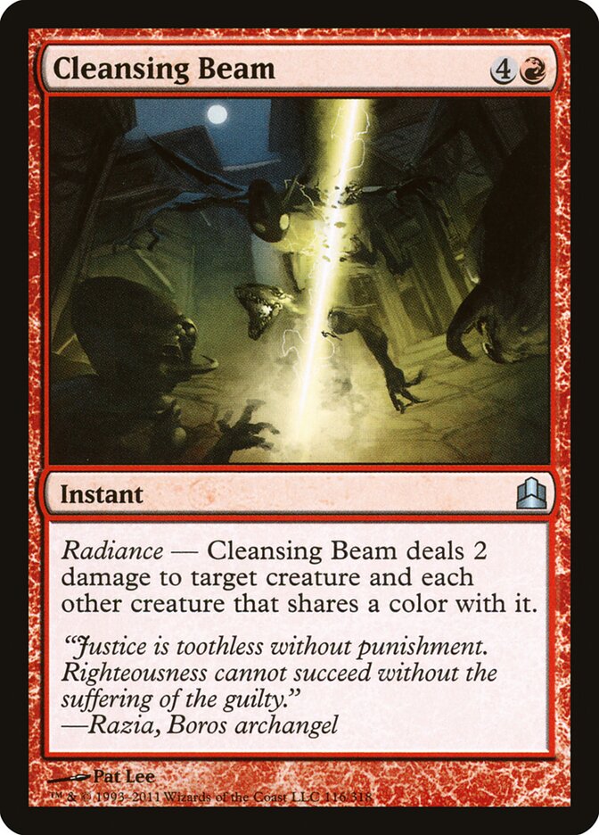 Cleansing Beam (116) - Commander 2011 (CMD)
