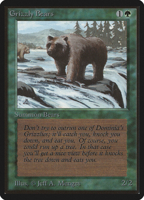 Grizzly Bears (200) - Limited Edition Beta (LEB)