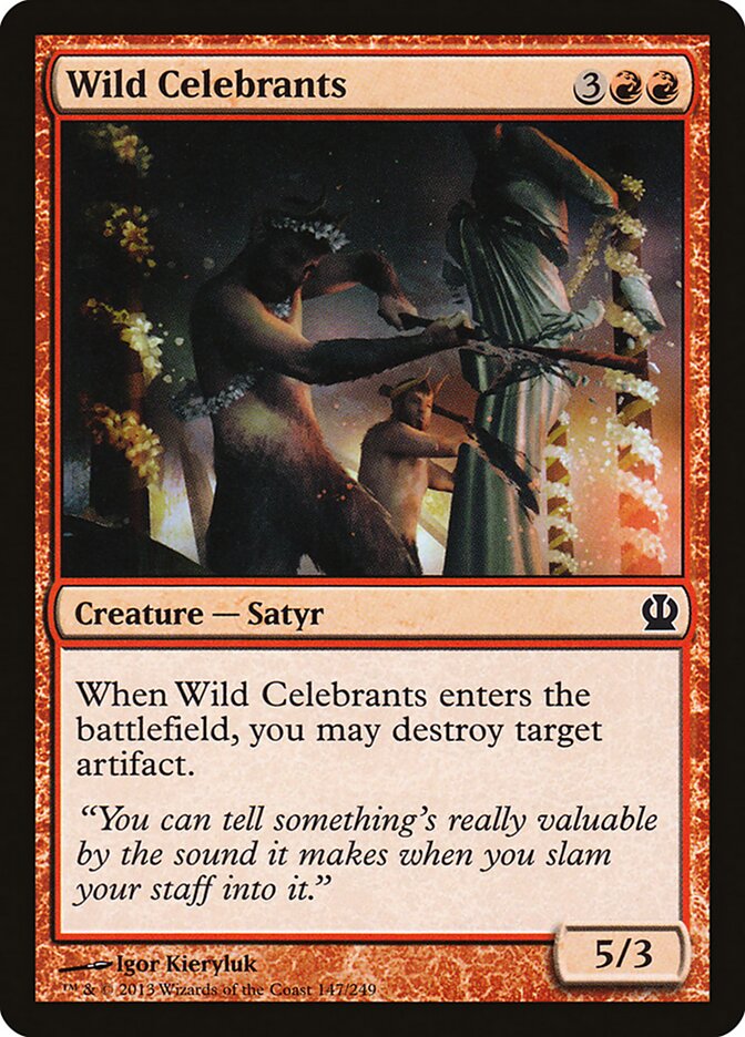 Wild Celebrants (147) - Theros (THS)