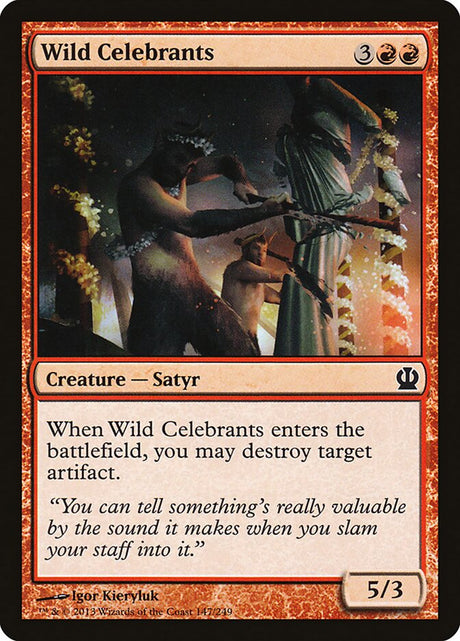 Wild Celebrants (147) - Theros (THS)