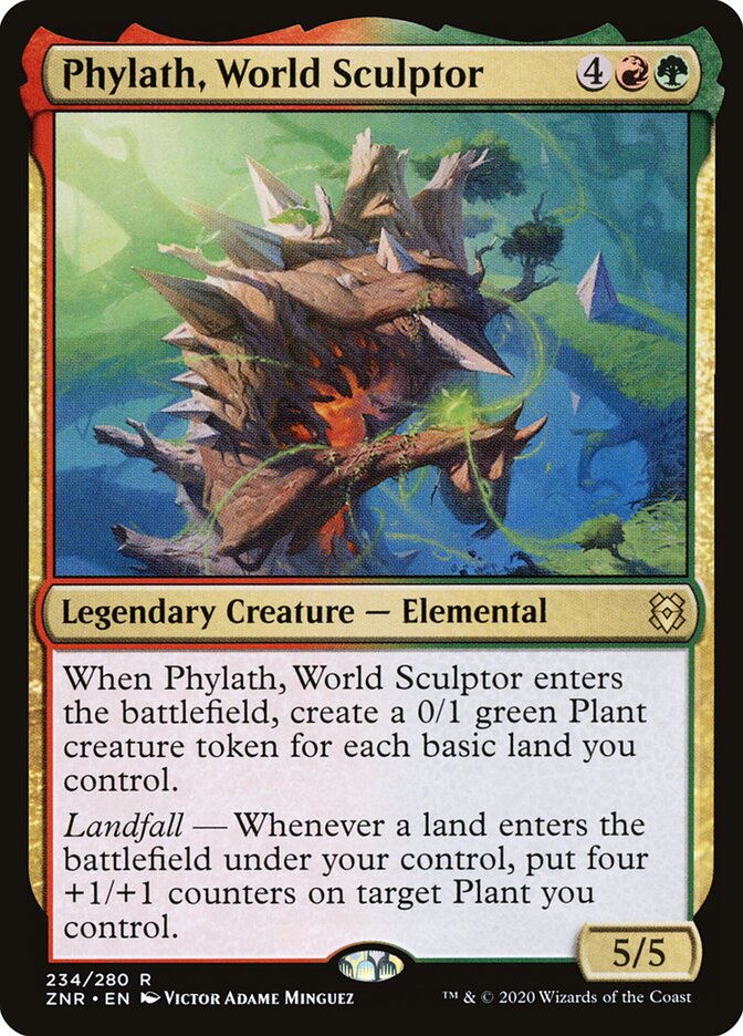 Phylath, World Sculptor (234) - Zendikar Rising (ZNR)