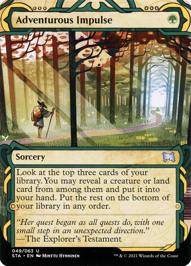 Adventurous Impulse (49) - Strixhaven Mystical Archive (STA)