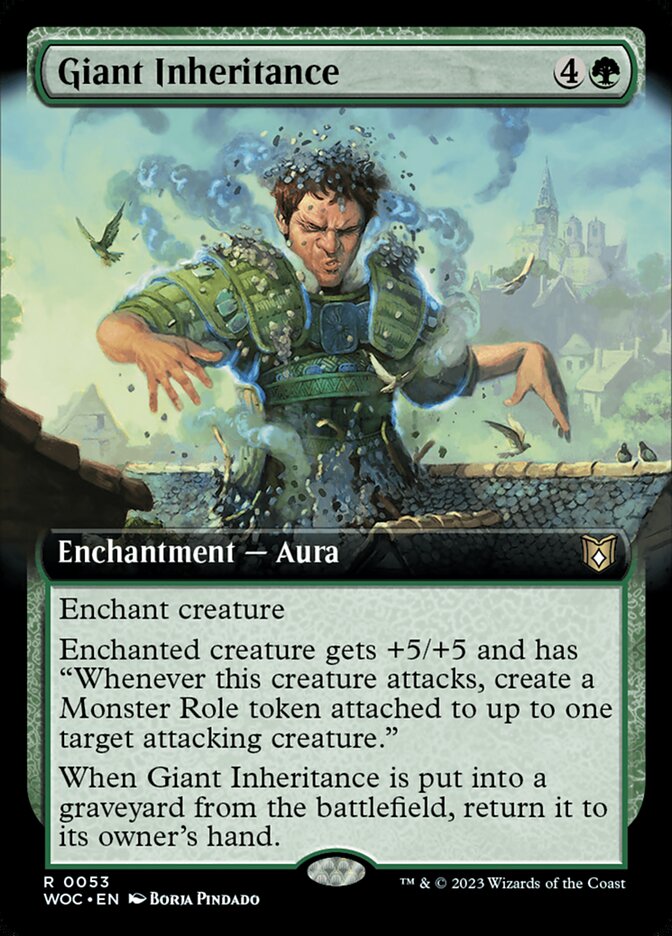 Giant Inheritance (53) - Wilds of Eldraine Commander (WOC)