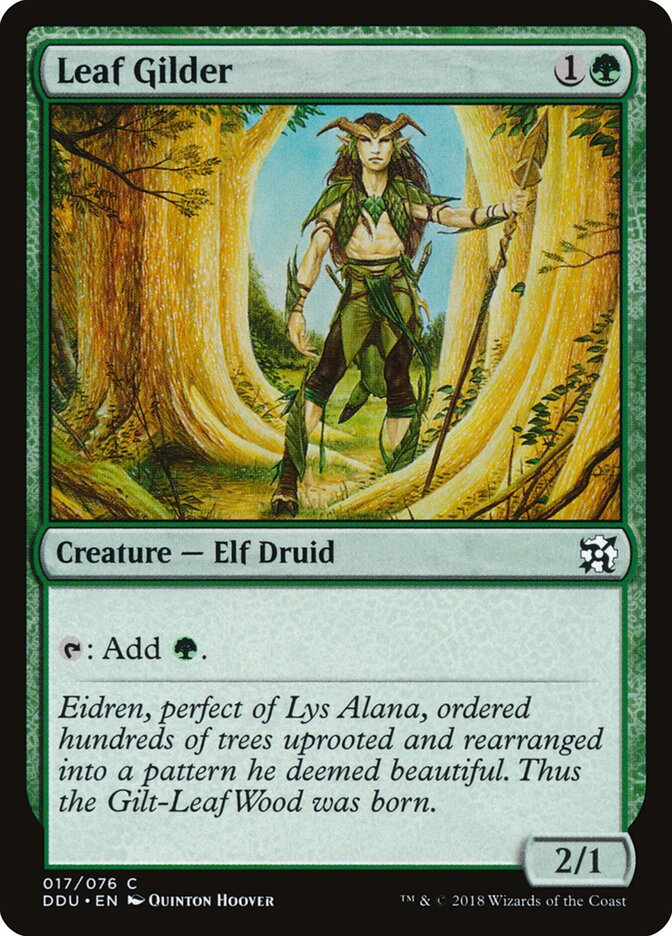 Leaf Gilder (17) - Duel Decks: Elves vs. Inventors (DDU)