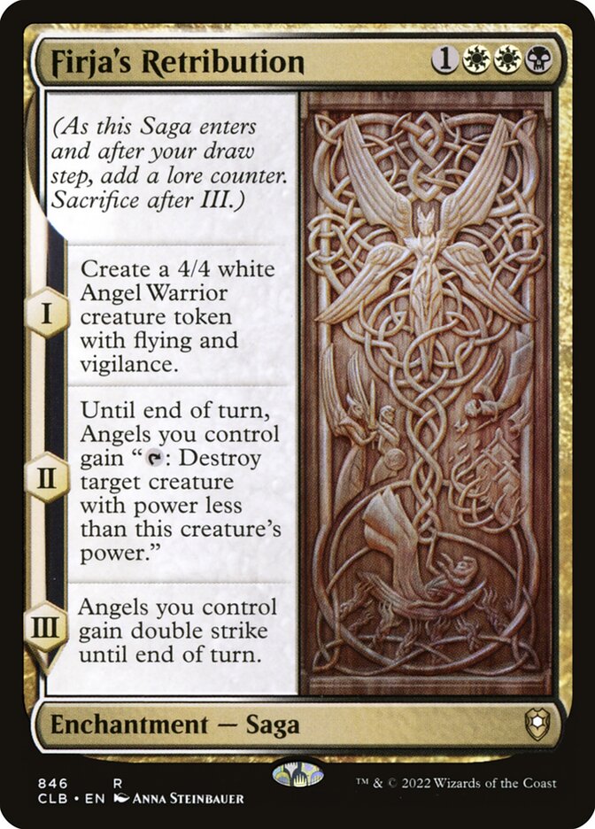 Firja's Retribution (846) - Commander Legends: Battle for Baldur's Gate (CLB)