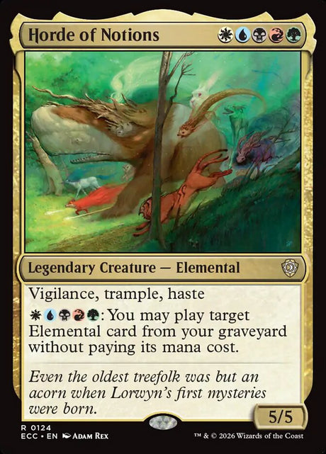 Horde of Notions (124) - Lorwyn Eclipsed Commander (ECC)
