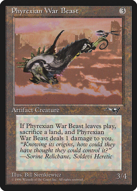 Phyrexian War Beast (127b) - Alliances (ALL)