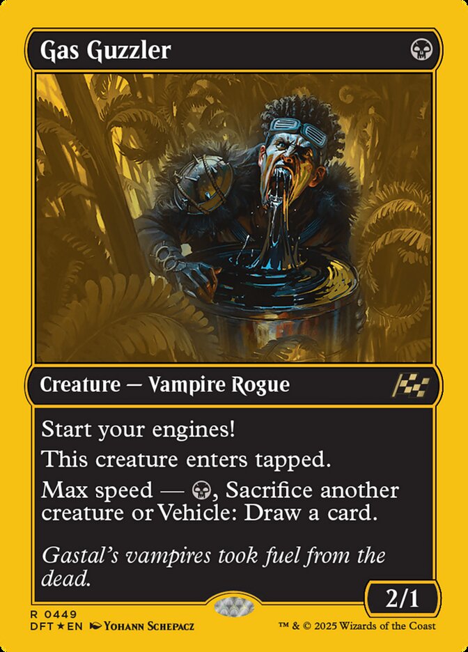 Gas Guzzler - [First Place Foil] Aetherdrift (DFT)