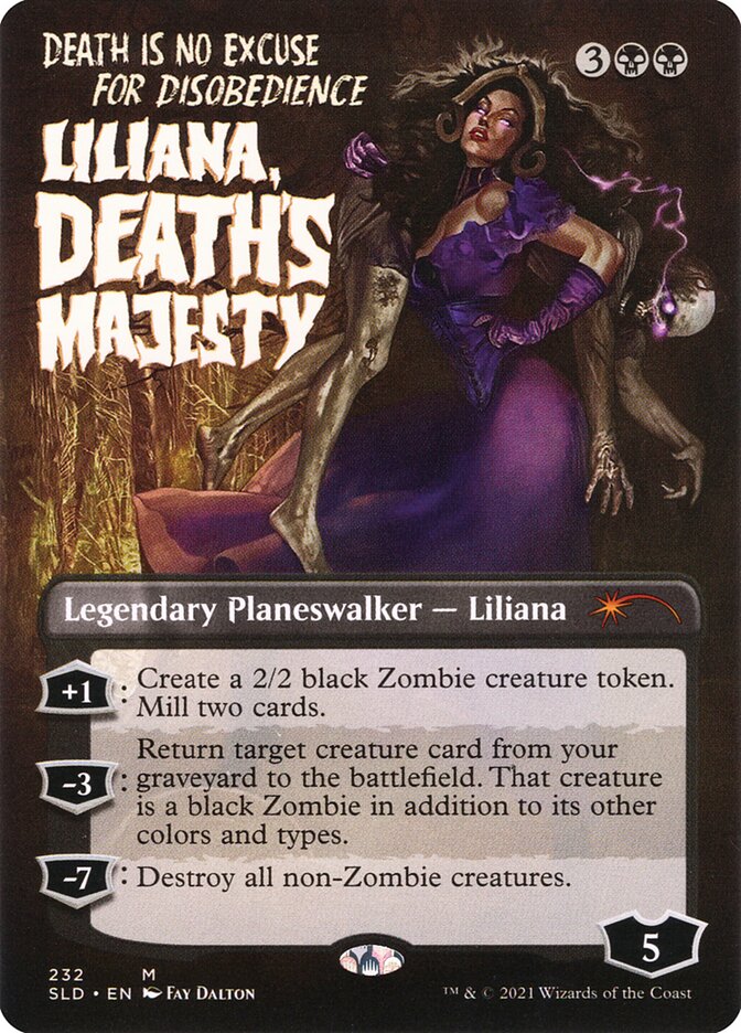 Liliana, Death's Majesty (232) - Secret Lair Drop (SLD)