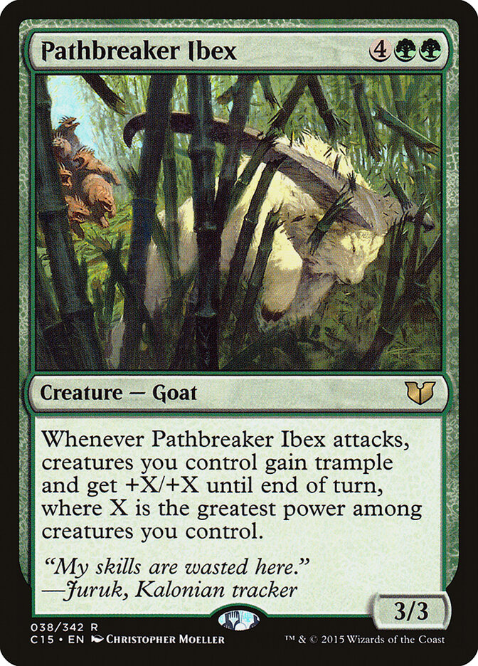 Pathbreaker Ibex (38) - Commander 2015 (C15)