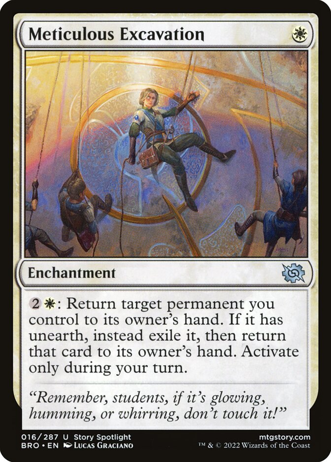 Meticulous Excavation (16) - The Brothers' War (BRO)