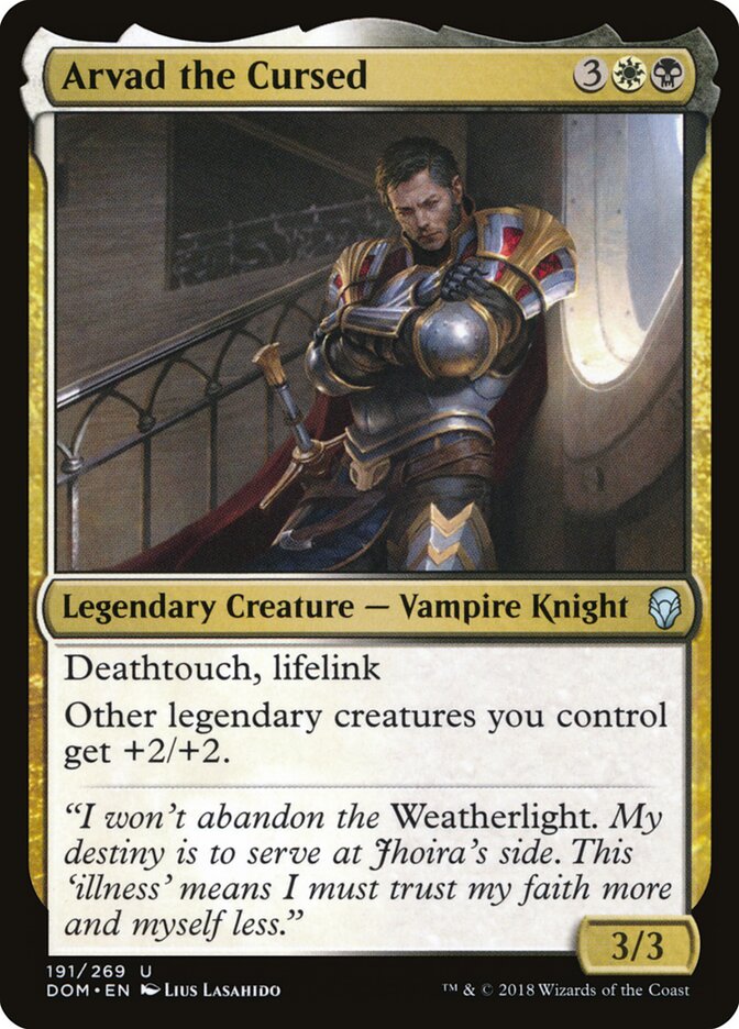 Arvad the Cursed (191) - Dominaria (DOM)