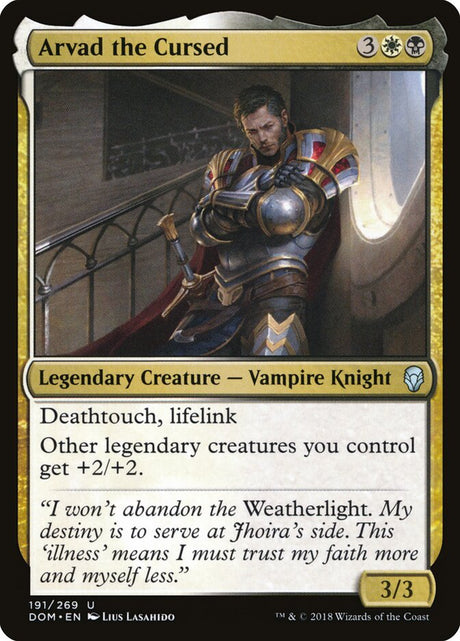 Arvad the Cursed (191) - Dominaria (DOM)