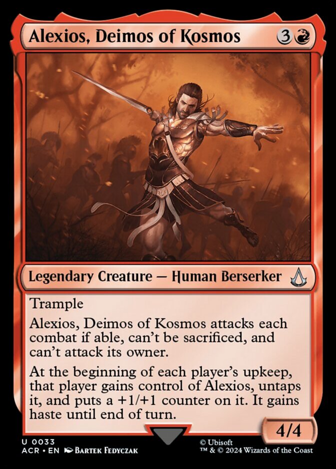 Alexios, Deimos of Kosmos - [Foil] Assassin's Creed (ACR)