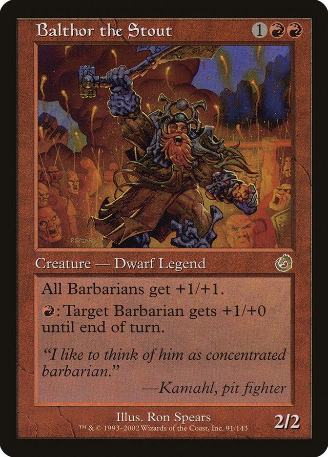 Balthor the Stout (91) - Torment (TOR)