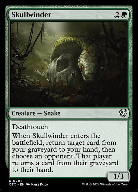 Skullwinder (207) - Outlaws of Thunder Junction Commander (OTC)