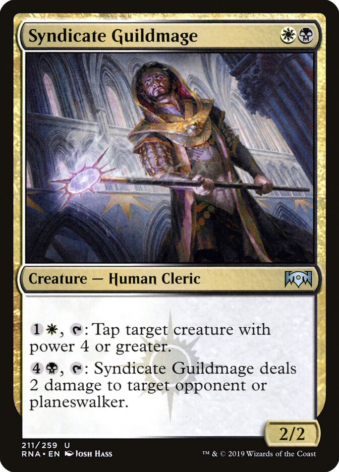 Syndicate Guildmage (211) - Ravnica Allegiance (RNA)