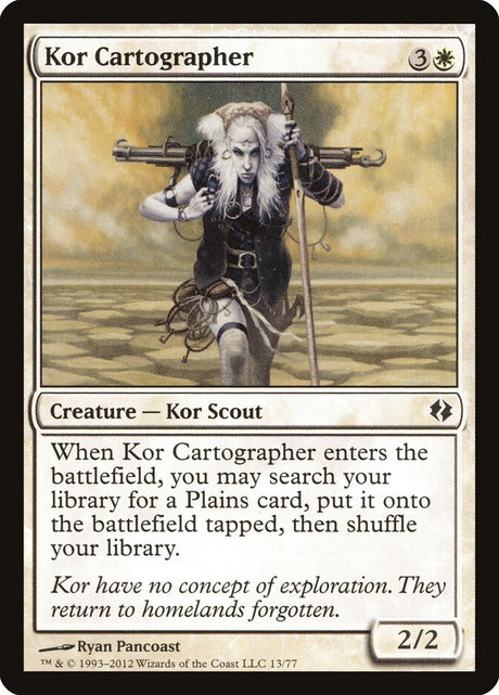 Kor Cartographer (13) - Duel Decks: Venser vs. Koth (DDI)