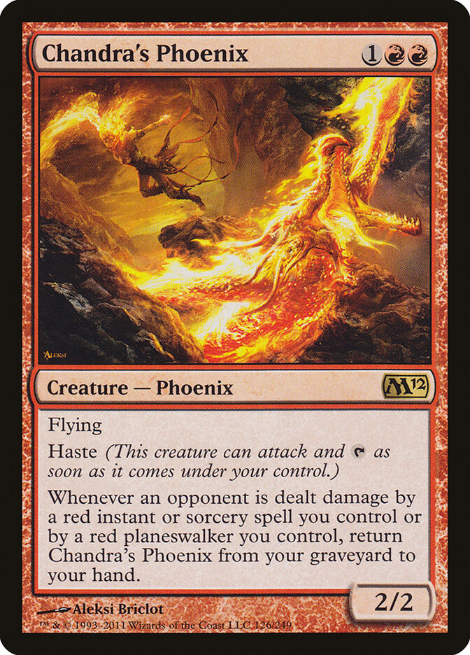 Chandra's Phoenix (126) - Magic 2012 (M12)