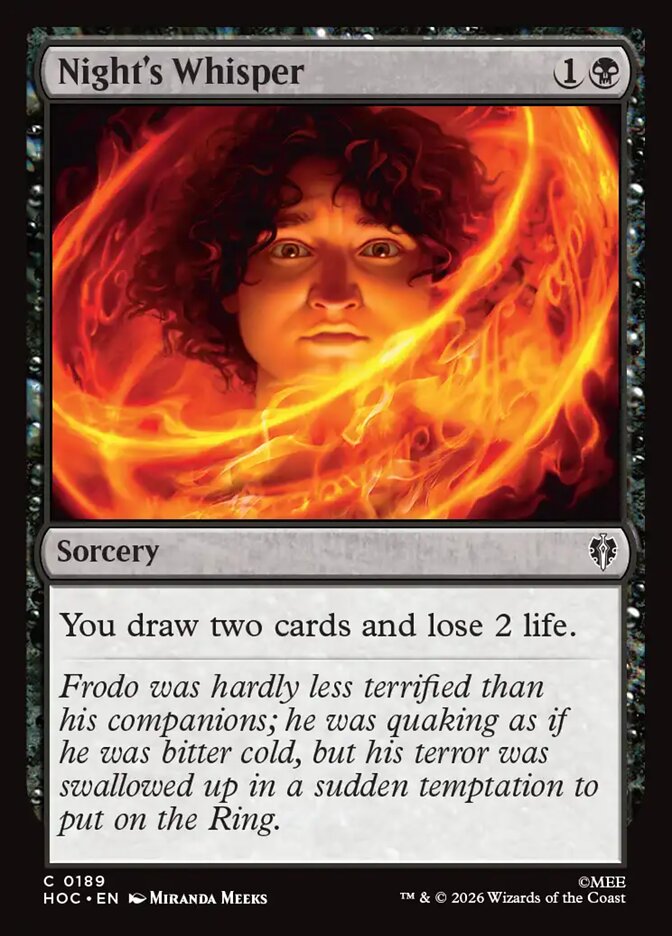 Night's Whisper (189) - The Hobbit Eternal (HOC)