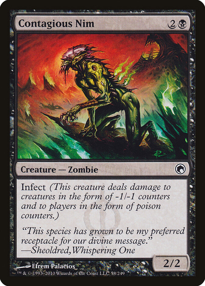 Contagious Nim (58) - Scars of Mirrodin (SOM)