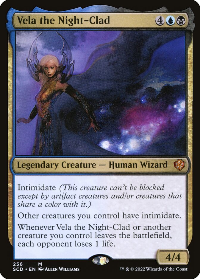 Vela the Night-Clad (256) - Starter Commander Decks (SCD)
