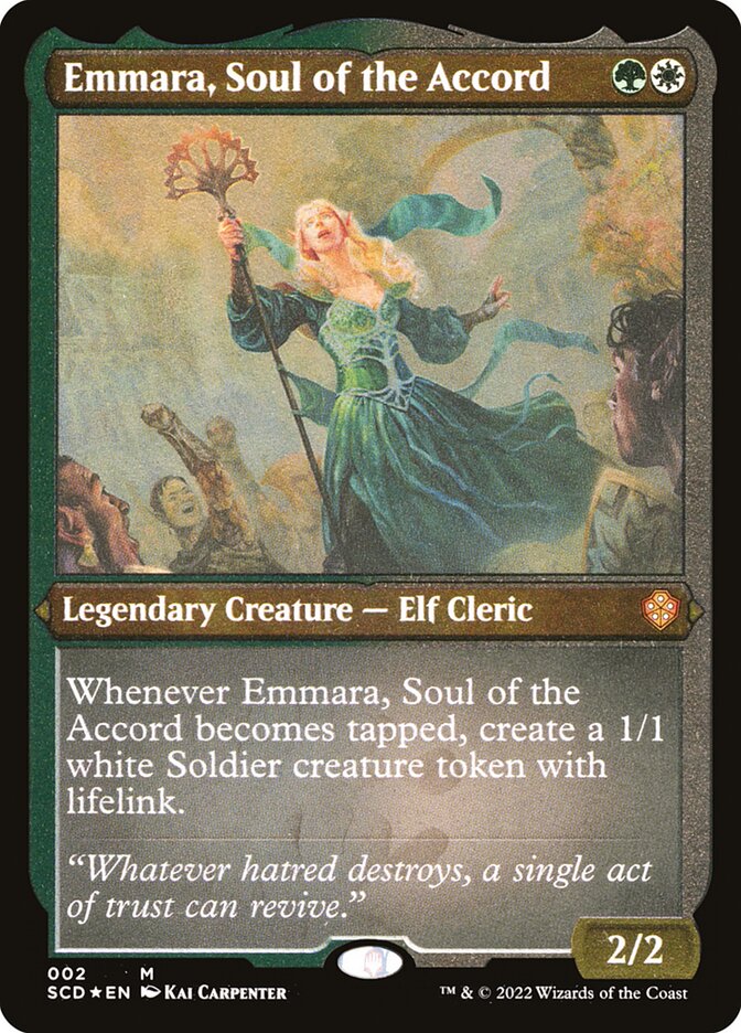Emmara, Soul of the Accord (2) - Starter Commander Decks (SCD)
