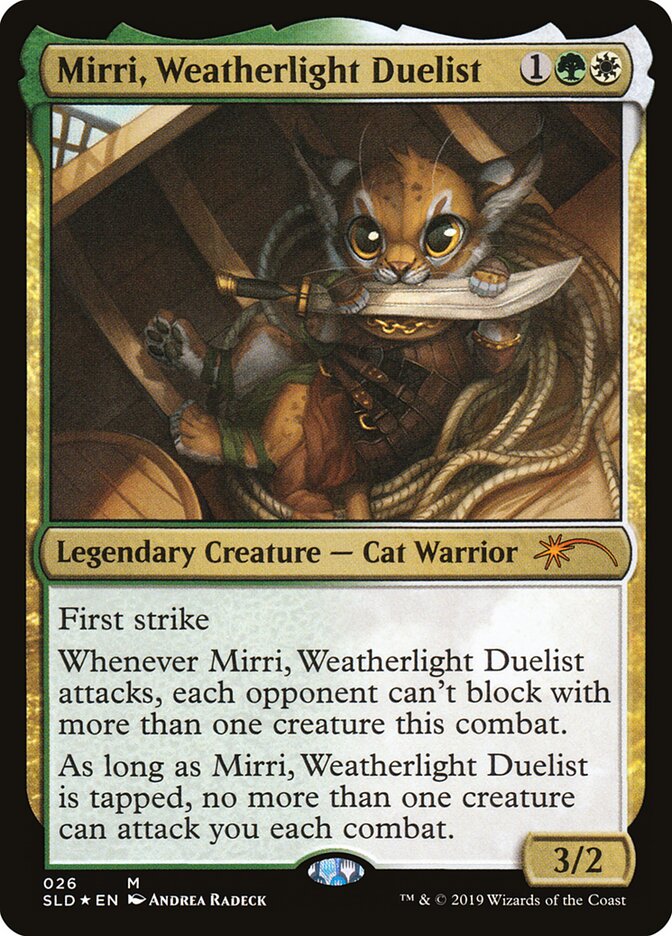 Mirri, Weatherlight Duelist (26) - Secret Lair Drop (SLD)