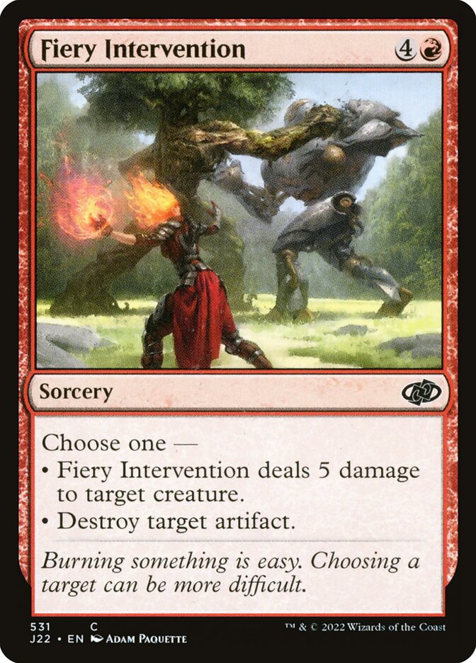 Fiery Intervention (531) - Jumpstart 2022 (J22)