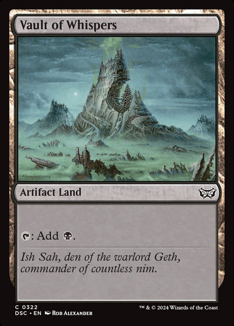 Vault of Whispers (322) - Duskmourn: House of Horror Commander (DSC)