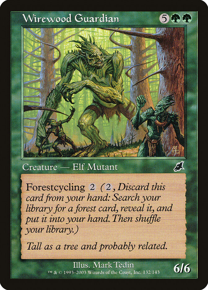 Wirewood Guardian (132) - Scourge (SCG)