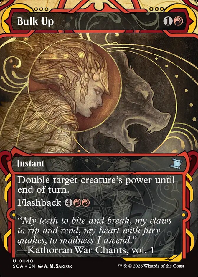 Bulk Up (40) - Secrets of Strixhaven Mystical Archive (SOA)