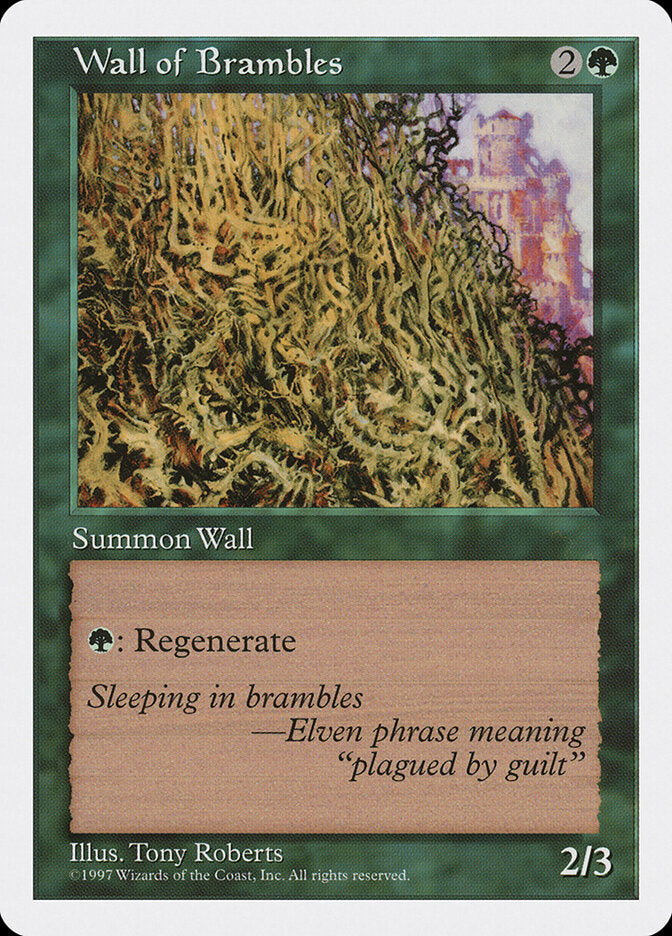 Wall of Brambles (338) - Fifth Edition (5ED)