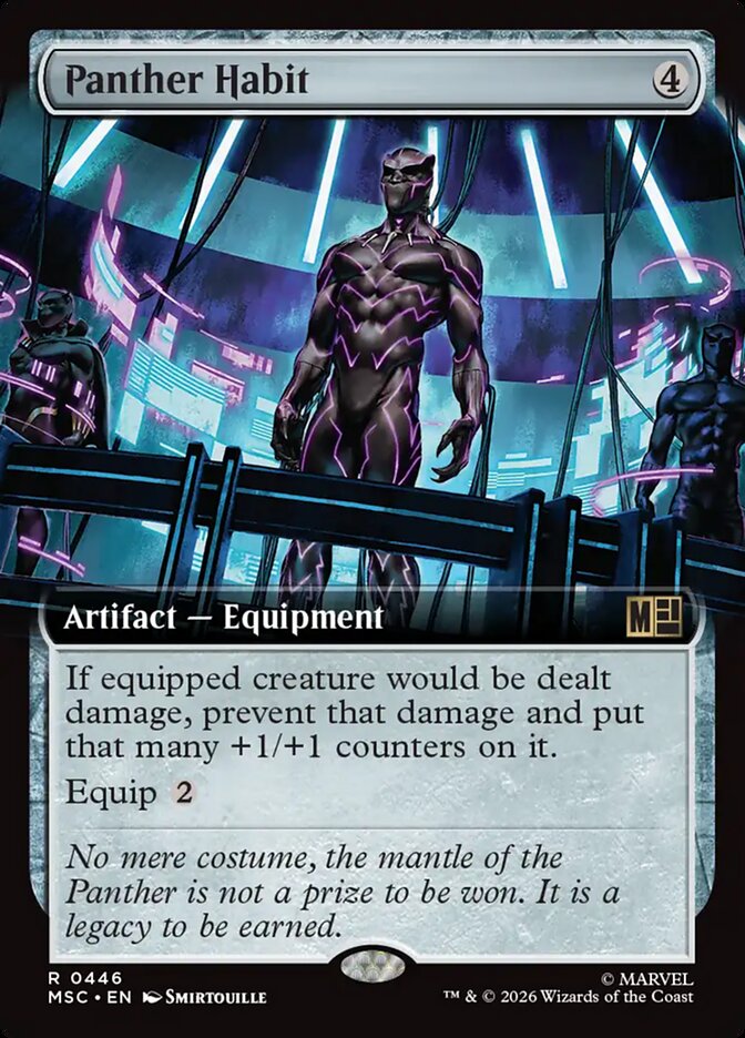 Panther Habit (446) - Marvel Super Heroes Commander (MSC)