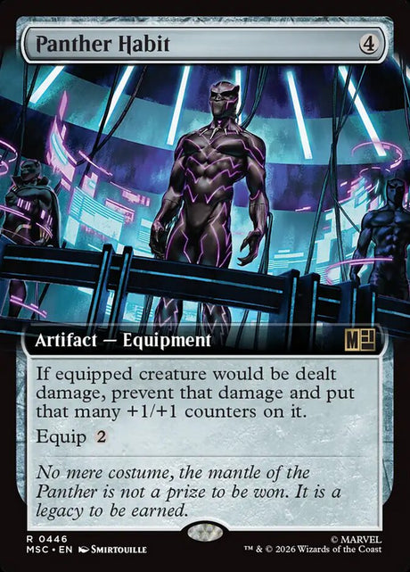 Panther Habit (446) - Marvel Super Heroes Commander (MSC)